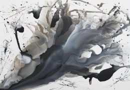 papier peint flow motif peinture a l eau