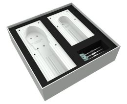 Kit d'échantillons de la rail Blindspace pour Somfy